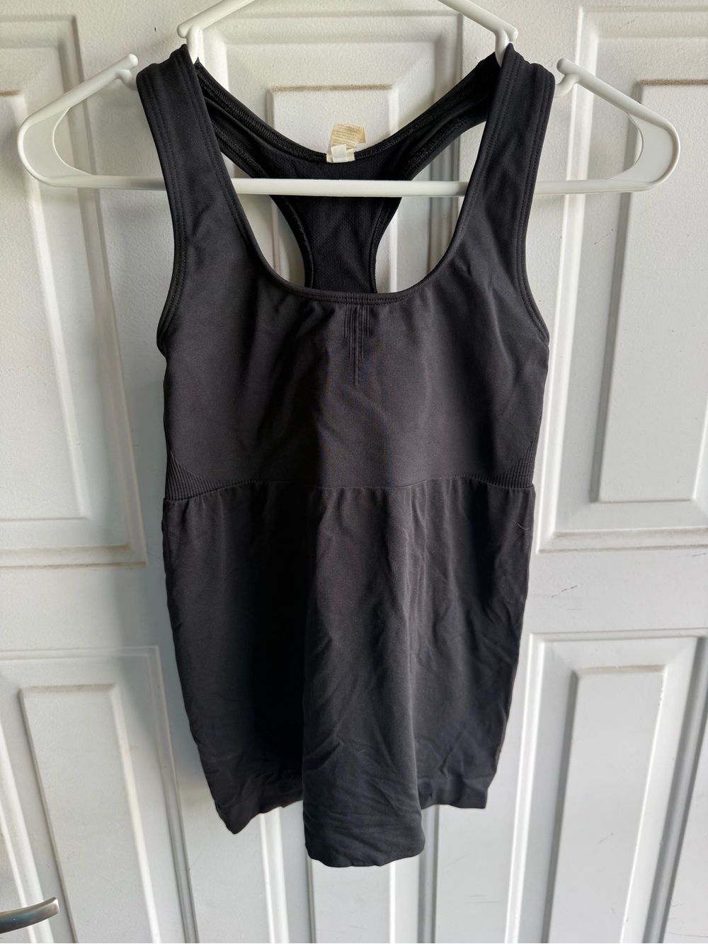 aerie fit Black Racerback Tanktop